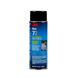 3M Blue 72 Spray Adhesive 17.3 Oz, Blue 72