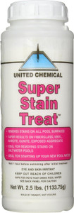 United Chemical Super Stain Treat Pool Stain Remover 2.5 Lb, SST-C12
