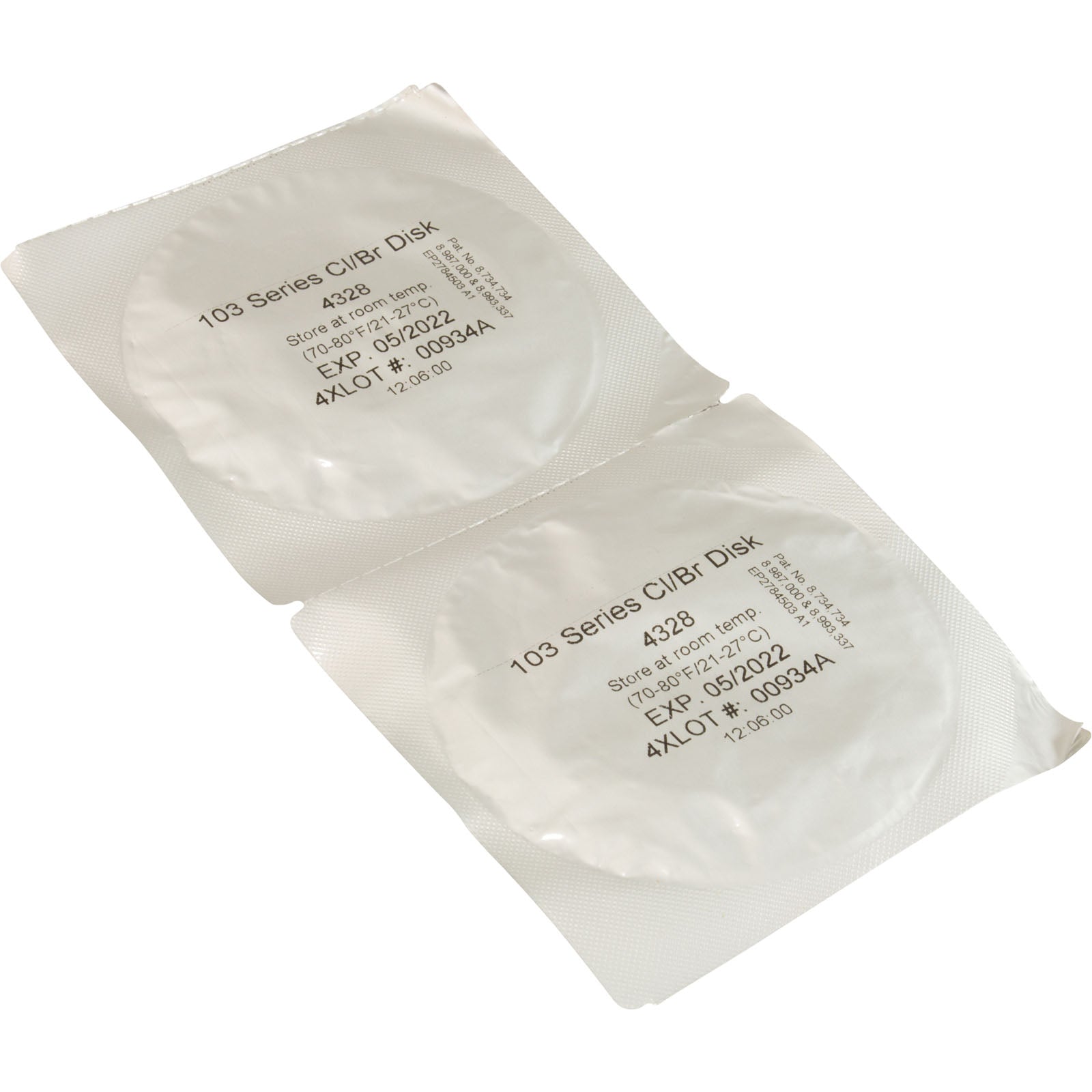 Reagent Cart Disk, Lamotte WaterLink,Brom/Chlor,1-Use,50 Pk