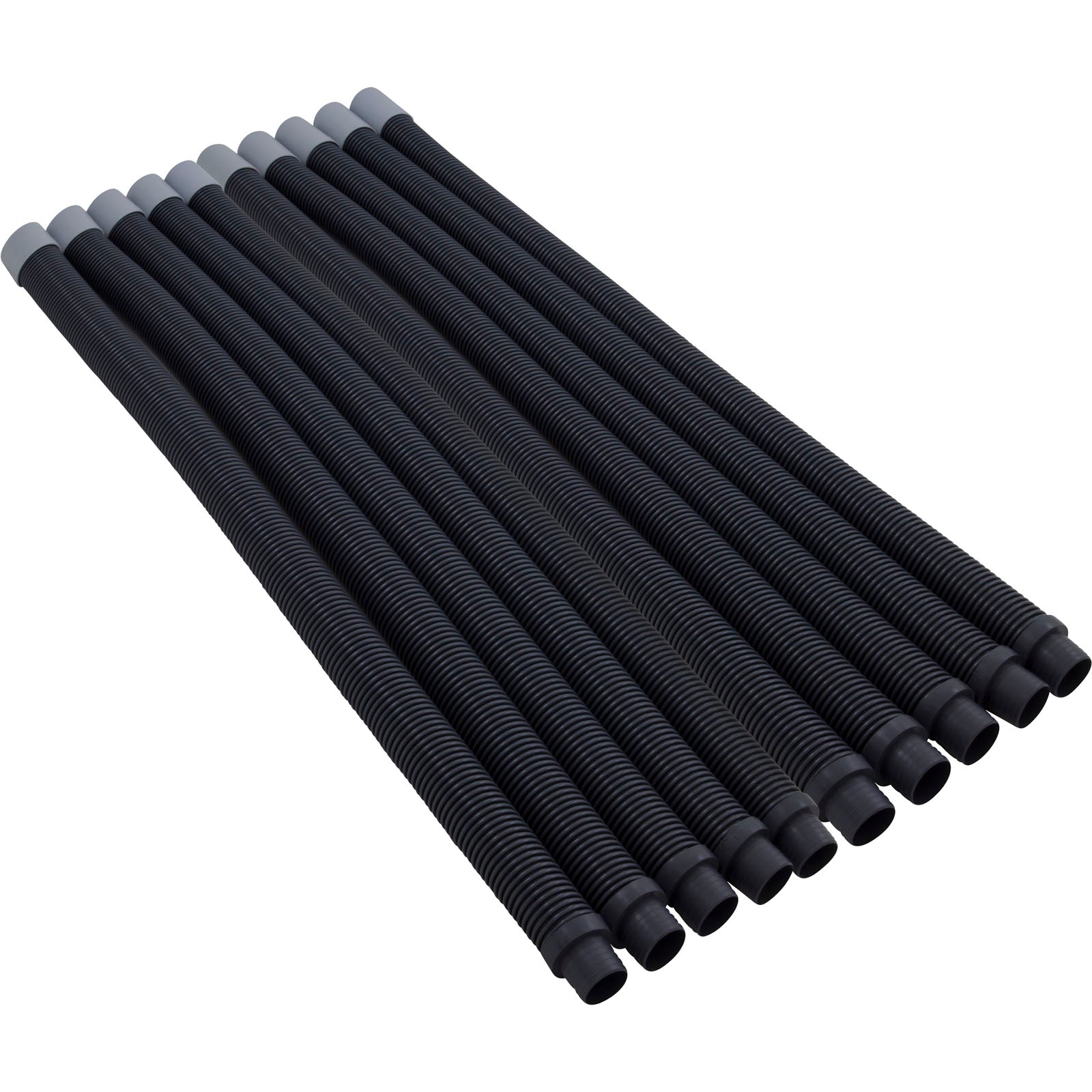 Leader Hose, Qty10, The Pool Cleaner™ 2&4-Wheel,Suction,Gray