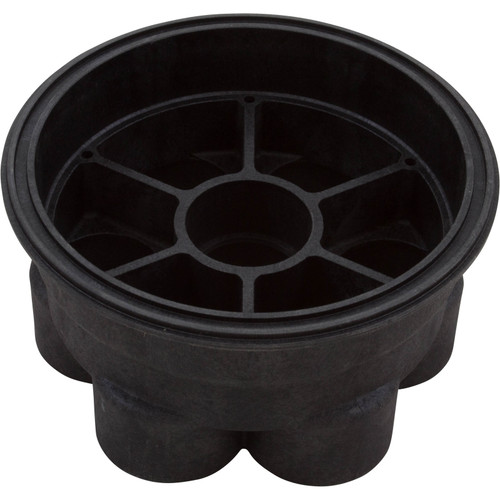 Base Paramount Water Valve 6 Port 2" Black 005-302-4032-03