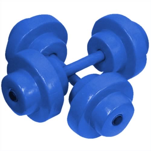 Texas Recreation Super Soft Bar Bells - Bahama Blue