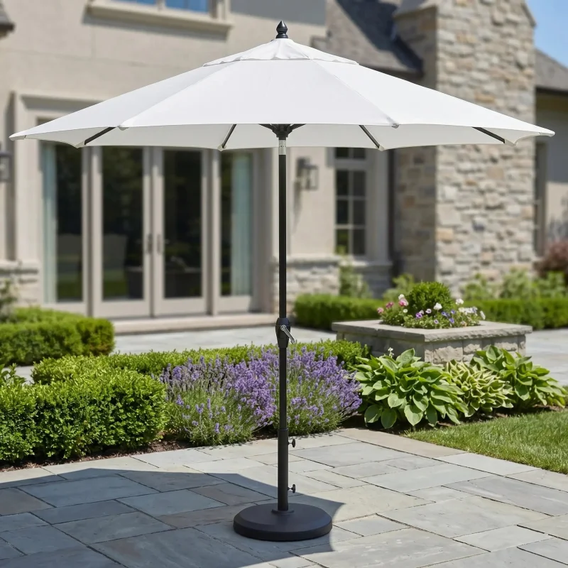 9' Designer Umbrella - Natural