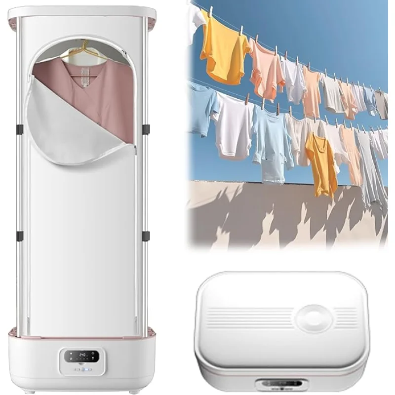 900W Upgraded Garment Steamer - Vertical Steam Iron, Wireless Automatic Quick-Drying Steam Machine with Anti-Wrinkle, Folding Portable & Steam Closet, for Hanging Clothes, Clothes & Fabric