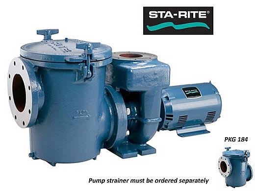 Sta-Rite CCSP Series Commercial Pump 10 HP 208-230/460V 27.6-24.4/12.2 Amp