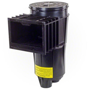 Pentair 2" Bermuda Gunite Black Skimmer, 506365