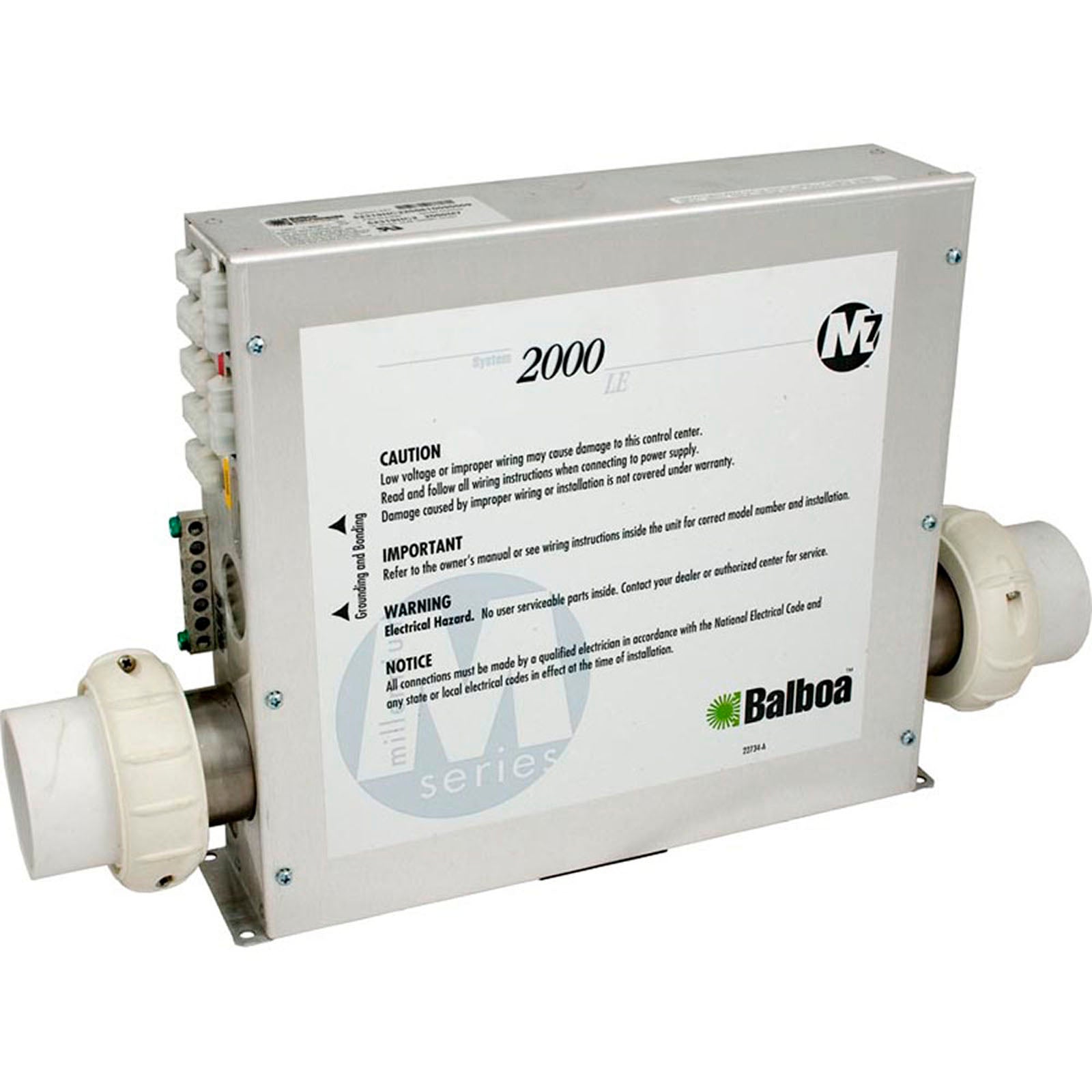 Control, Balboa 2000LE M7™, P1, P2 2-Spd, Bl, Oz, Cp, 5.5kW, 230v