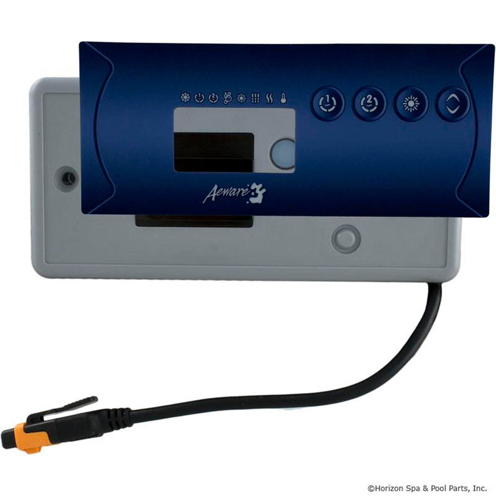 Topside, Gecko TSC-19 AE, 4 Button, 2 Pump, Large Rec