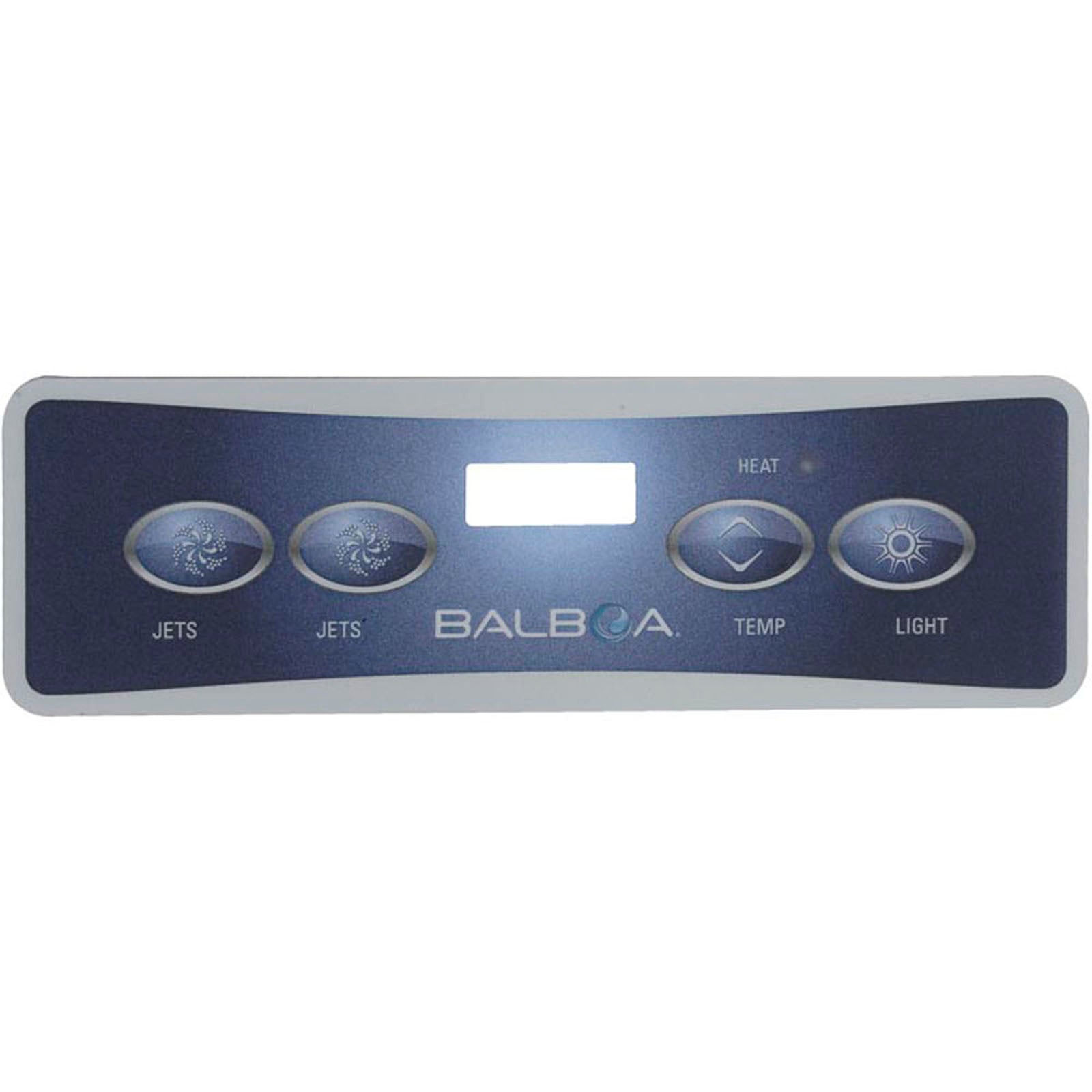 Overlay, Hydro-Quip Eco 401, P1/P2/Lt/Temp, LCD
