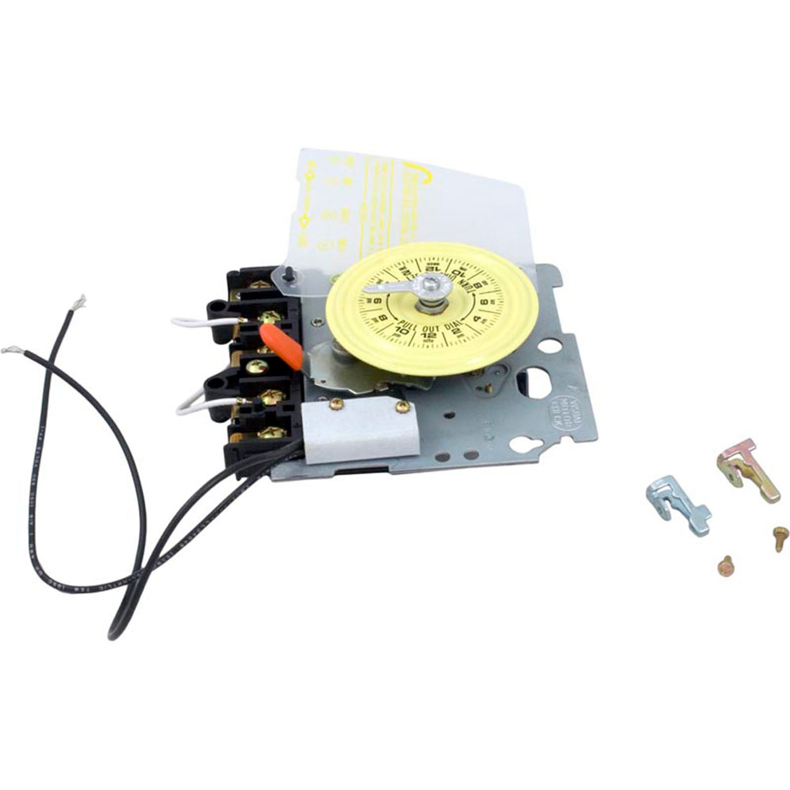 Timer Mechanism, Intermatic, T104, DPST, 230v, 24hr, w/ Fireman