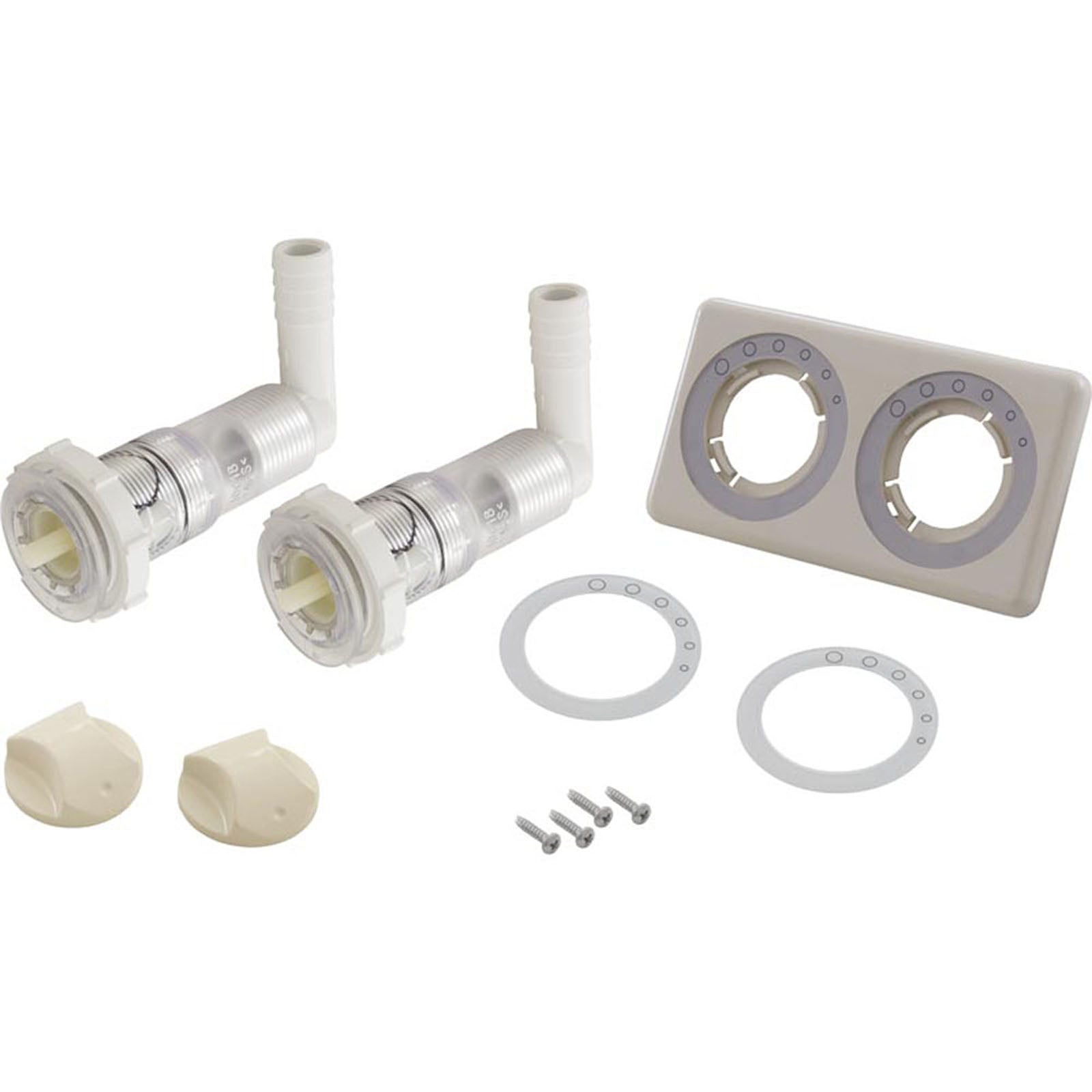 Bezel, JWB, 2 Button, Almond, Kit