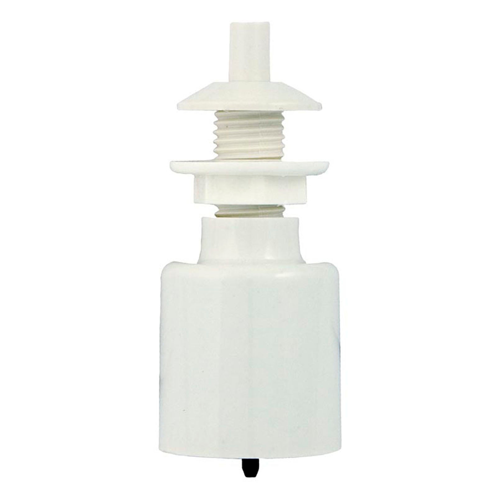 Air Button, Presair, Short Stem, 5/8"hs, 1-3/8"fd, White