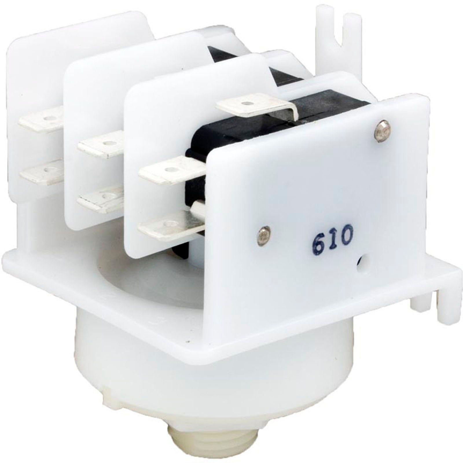 3-F Switch, Presair, threadedBlack Cam, 3 Microswitches