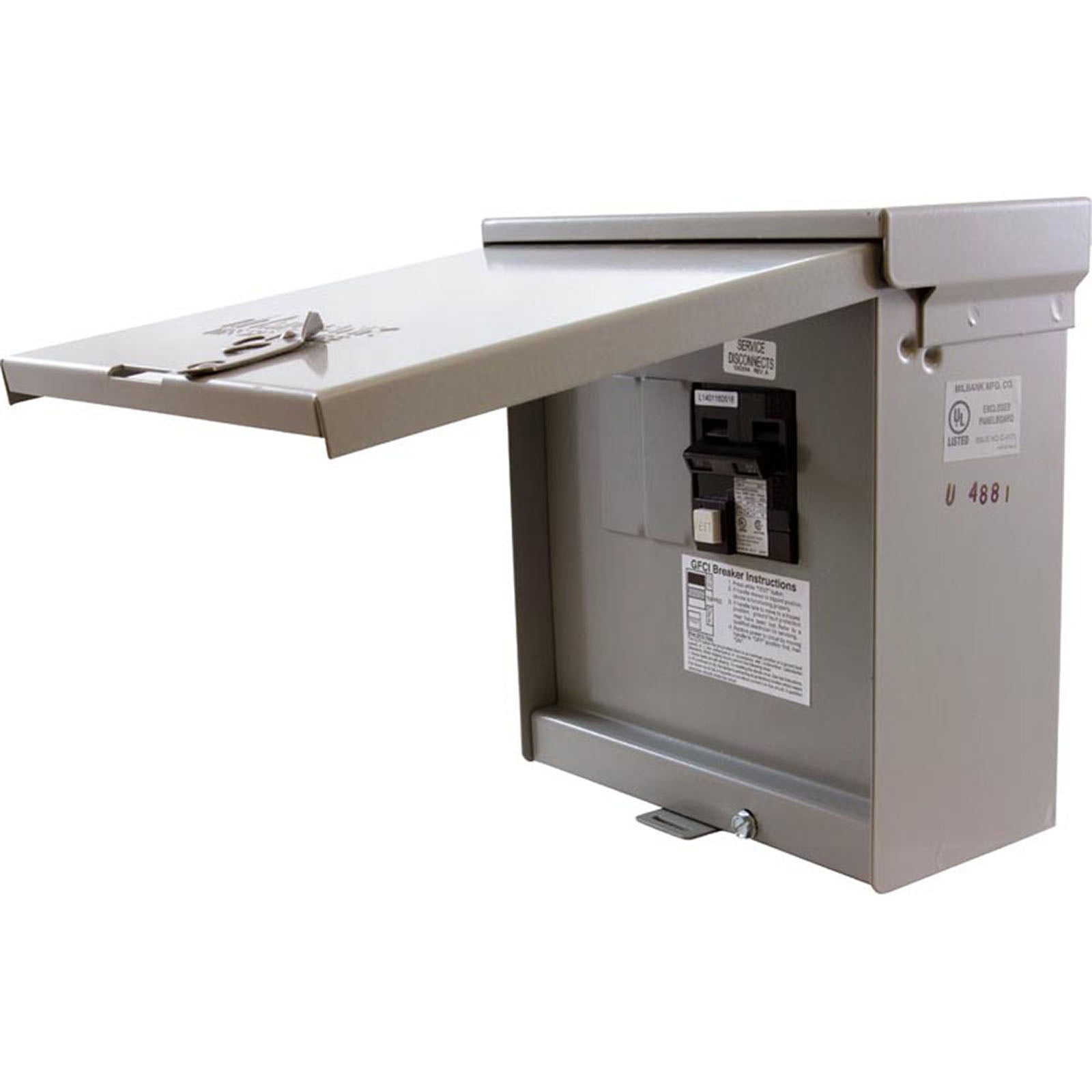 Load Center, GFCI Disconnect, 115v/230v, DP, 50A