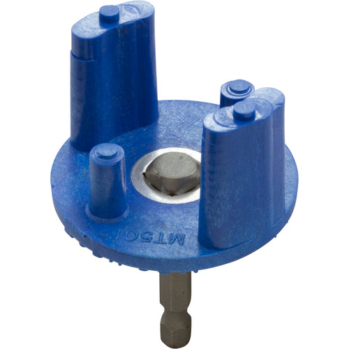 Tool Clamp Knob Socket 4-Lobe with 1/4" Socket Bit Adapter MT-501