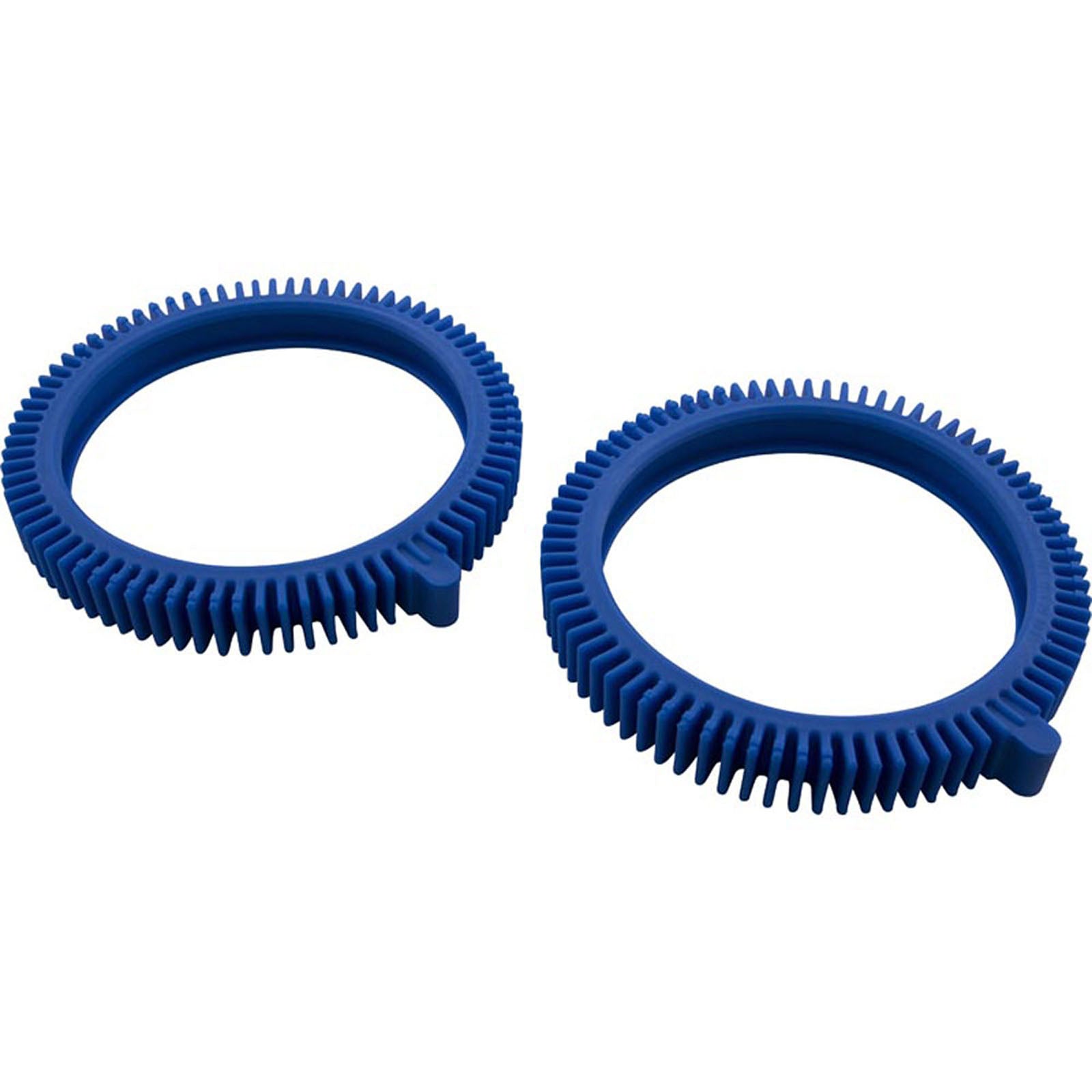 Blue Front Tires for "The Pool Cleaner" Fiberglass or Vinyl Liner Pools | 2-Pack Replacement | Fits Hayward Poolvergnuegen 2x & 4x | 896584000-075