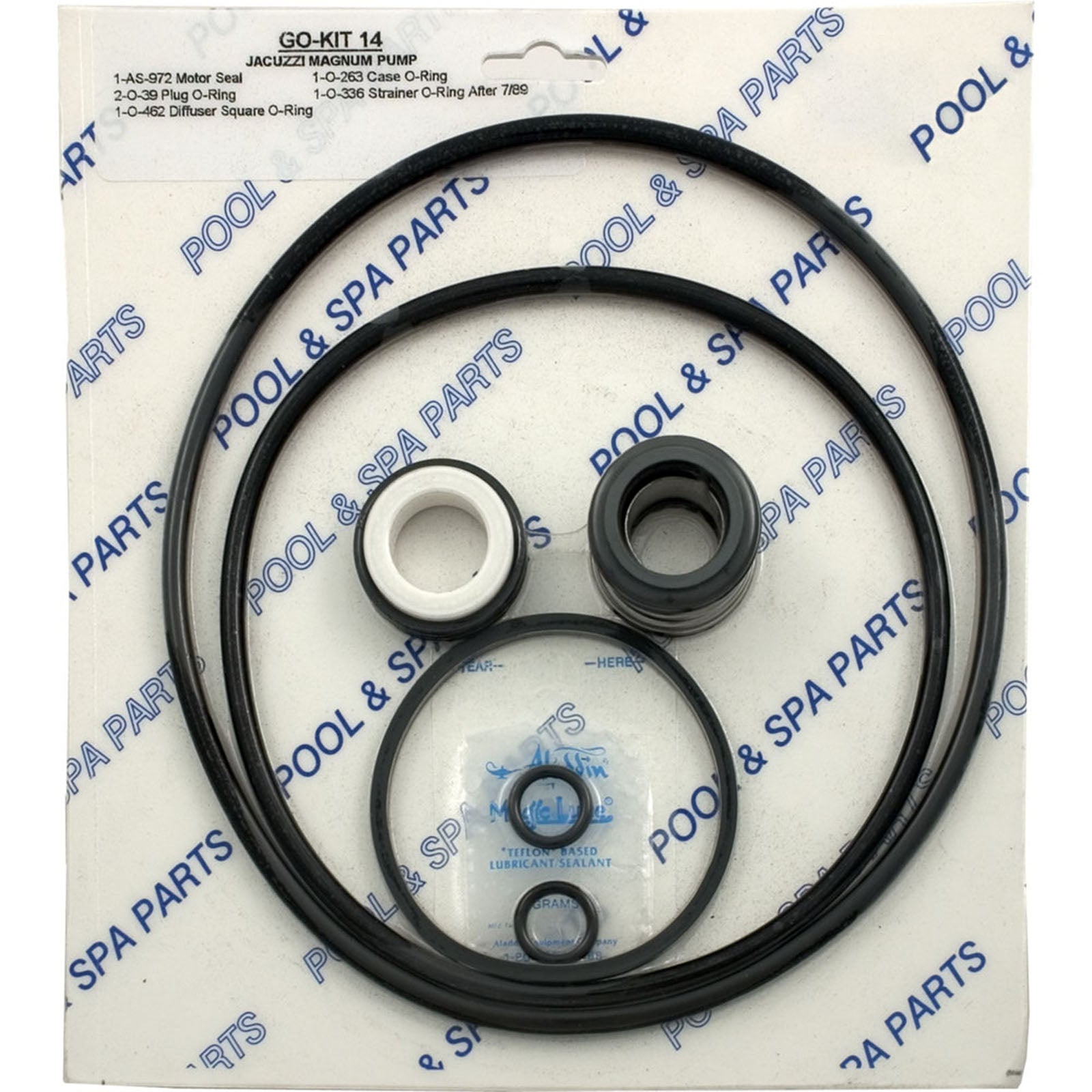 Jacuzzi Magnum Pump Repair Kit (APCK1007)