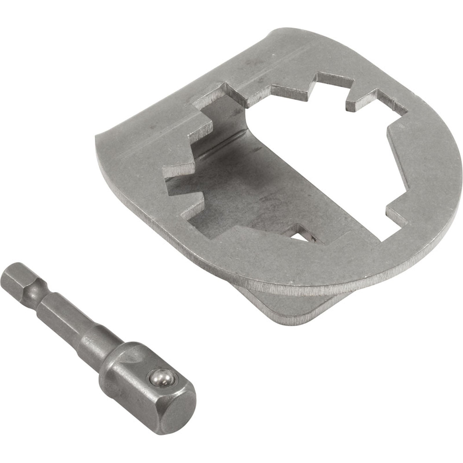 Tool, Socket, 3 and 4-Lobe Clamp Knob, Stainless Steel