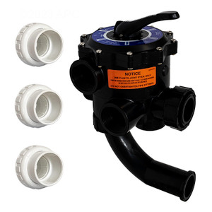 Jandy 2" DEL48/60 Side Mount Multi-Port Valve with Union Kit, A0553645