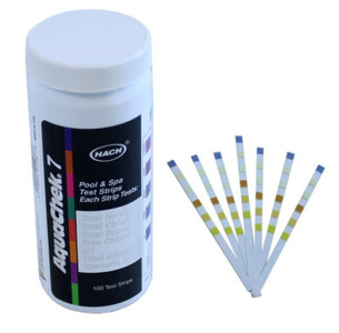 AquaChek Silver 7-In-1 Test Strip 100 Count, 551236