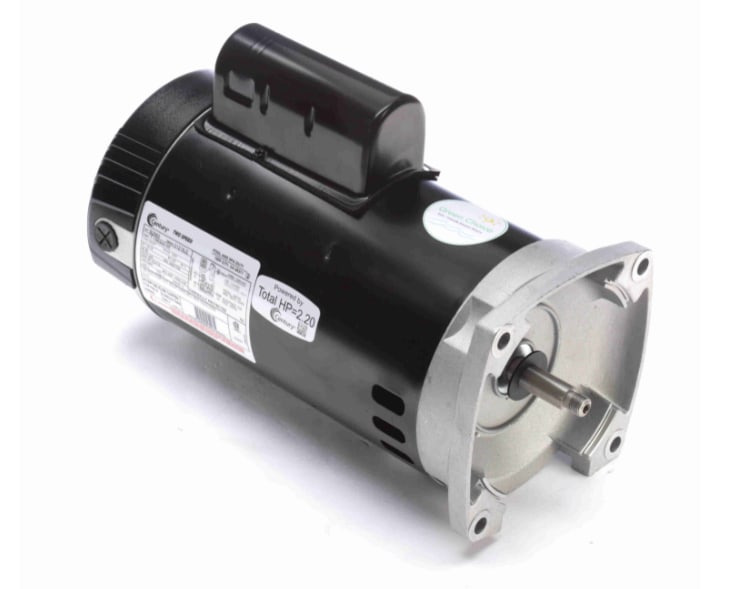 Century Motor, Full-Rated, Two-Speed, 1.5 HP 1.47 SF 230v (B2983)