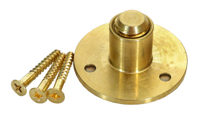 Meyco Brass Wood Deck Anchor with 3 Screws per Anchor, BCA1W