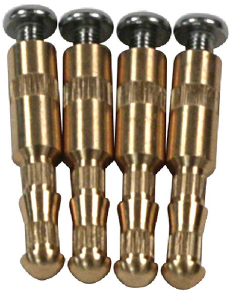 Brass Inserts and Screws for Suction Outlet Retrofits - Pack of 4