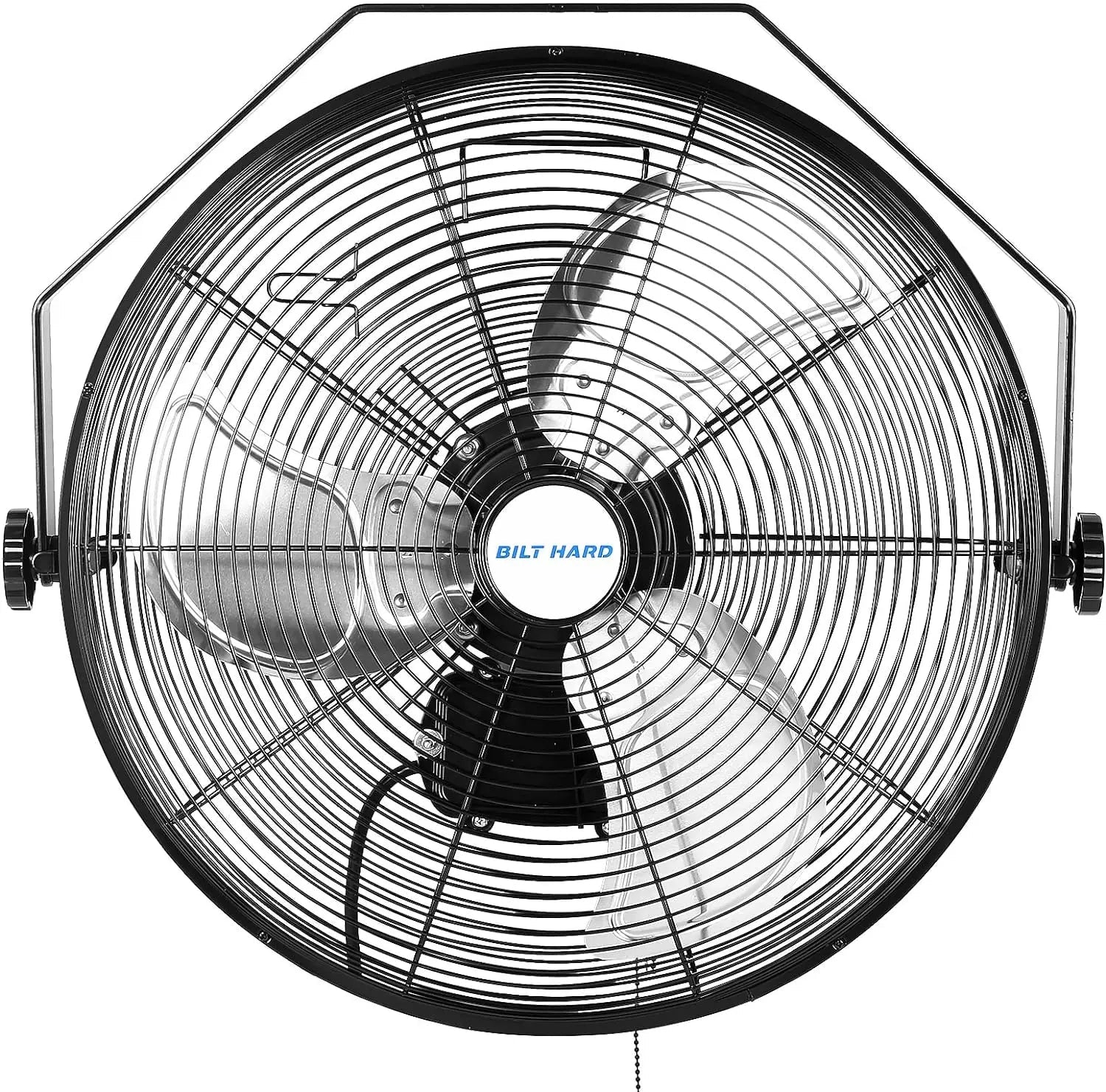 BILT HARD 18" 4300 CFM Outdoor Wall Mount Fan: 3-Speed Waterproof Industrial High-Velocity Fan, UL Listed