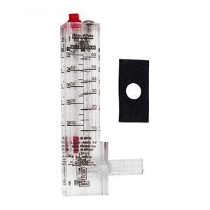 Blue-White Vertical Upflow Flow Meter 1.5" IPS., 20 to 100 GPH, U-30150P