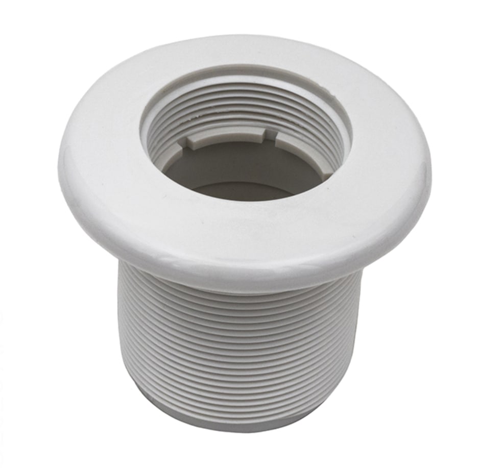 Balboa White Extended Wall Fitting
