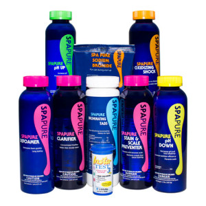 SpaPure Bromine Starter Spa Care Kit, C003467-CS6X1K