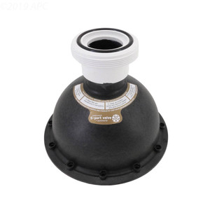 Caretaker 1.5" 5-Port Water Valve Top Housing with Union Adapter, 3-9-201