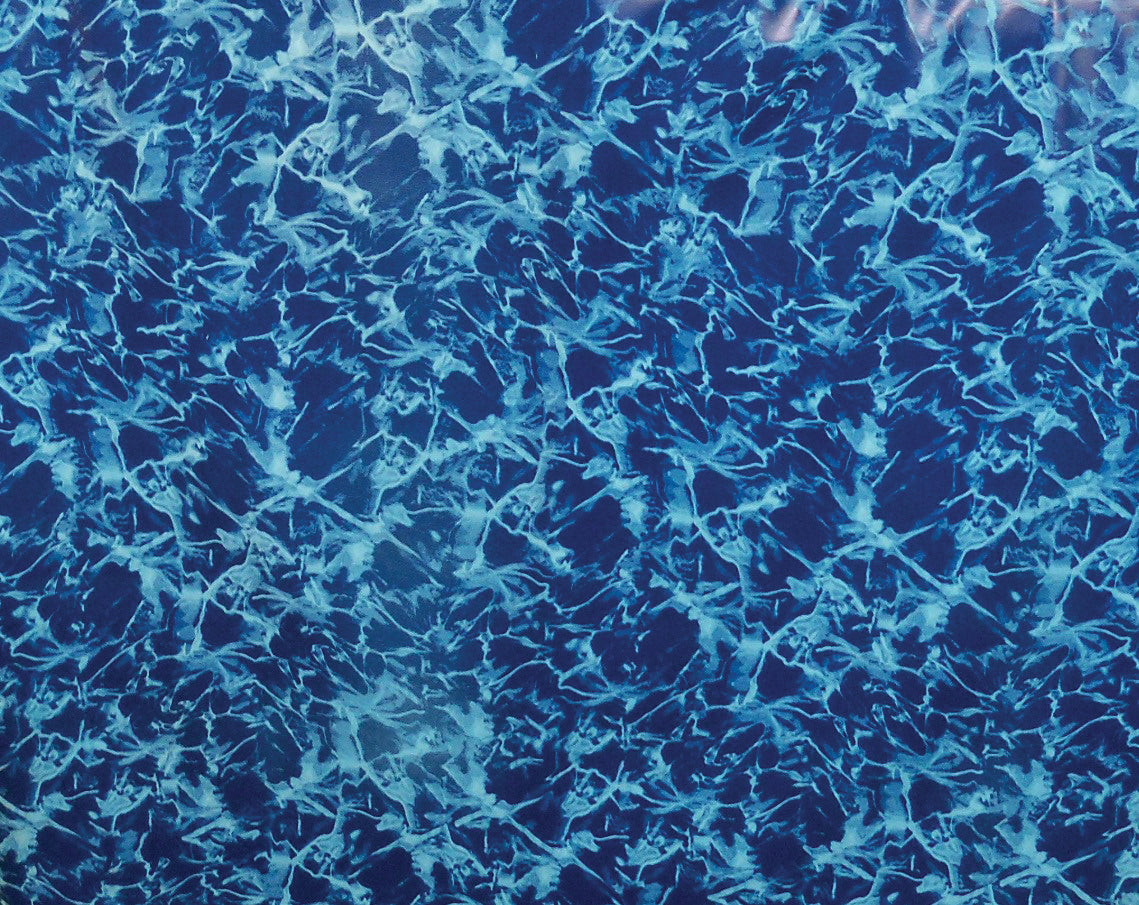 41' x 21' Oval Caribbean Blue 15 Mil Overlap Pool Liner (5-4121 CARIBLUE)