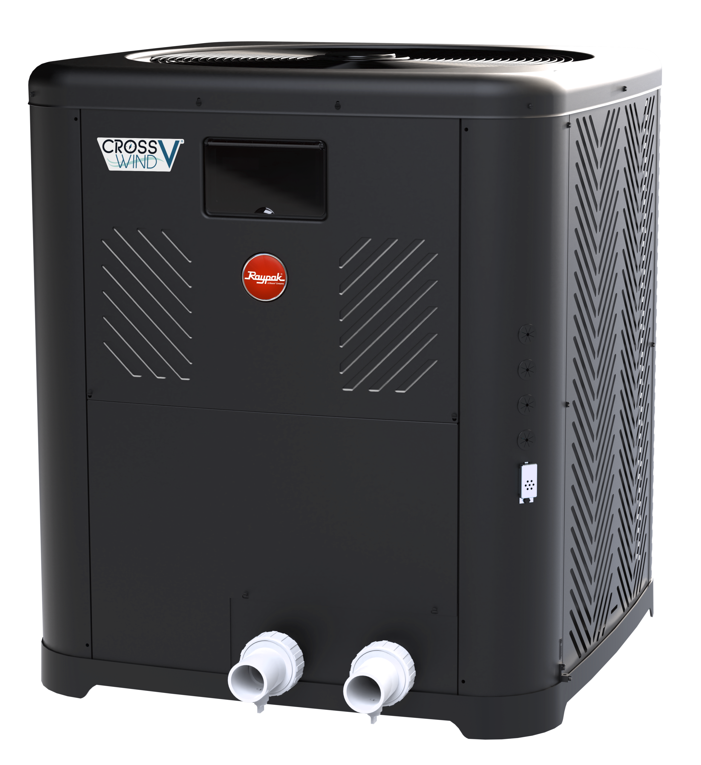 Raypak Crosswind V Heat Pump, 85,000 BTU, with Titanium Heat Exchanger and Digital Controls