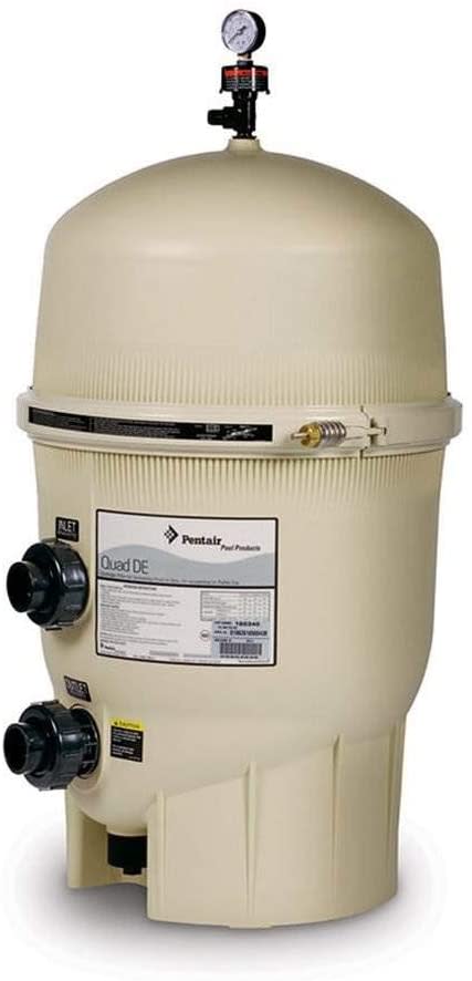 Pentair Quad DE Filter 100 sqft