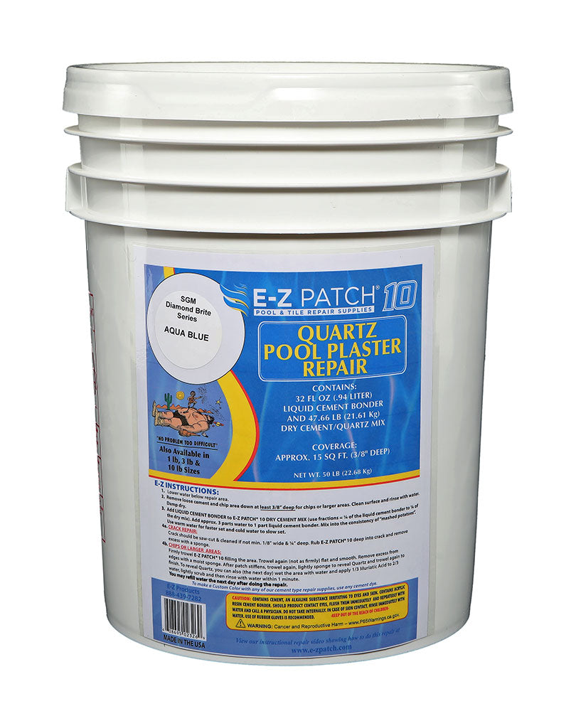 Quartz Plaster Pool Repair - 50 Pounds - QuartzScape Colors