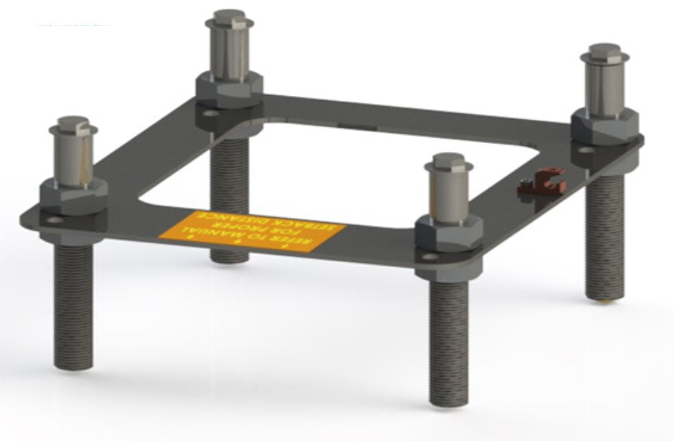 Ranger 2 and Admiral Anchor Kit with 8 Inch Inserts for Paver Installation