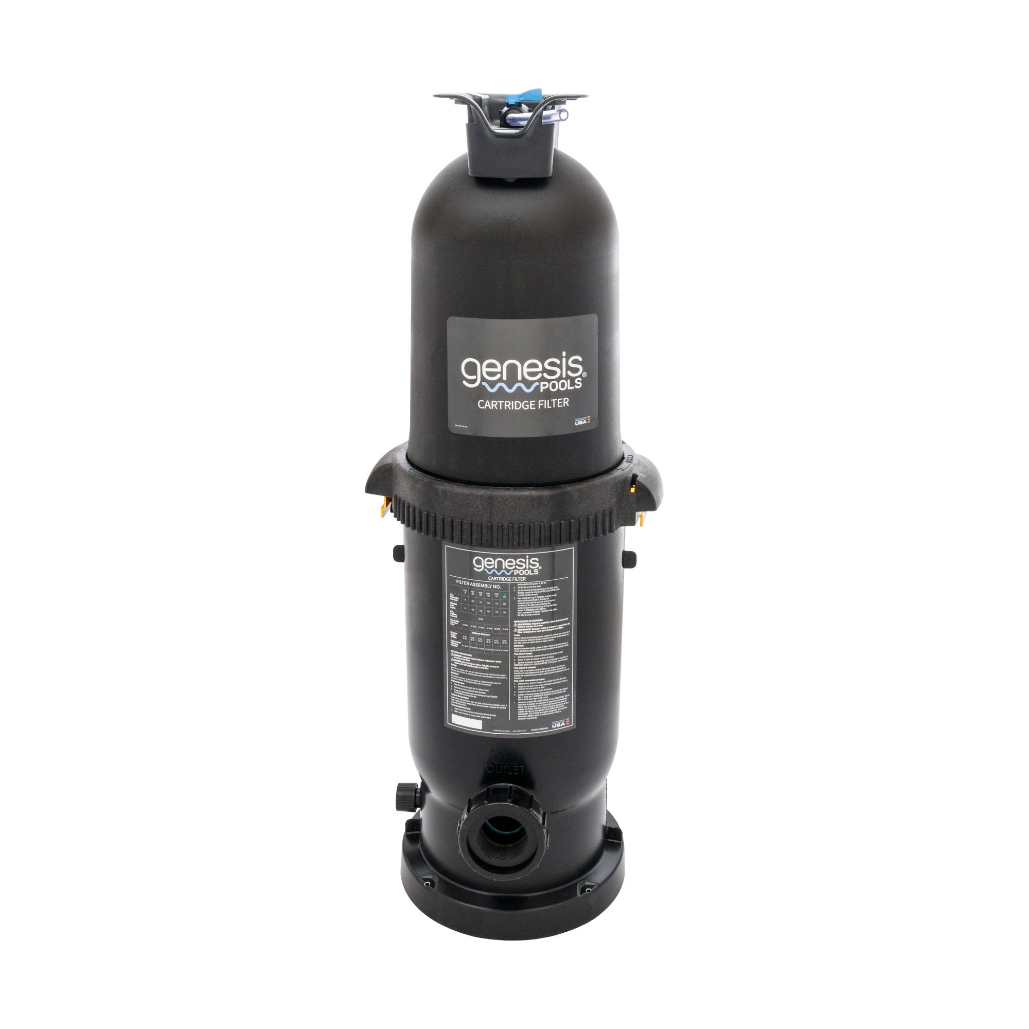 Genesis 200 Sq Ft Cartridge Filter, GPPCCF200, 3-Year Warranty