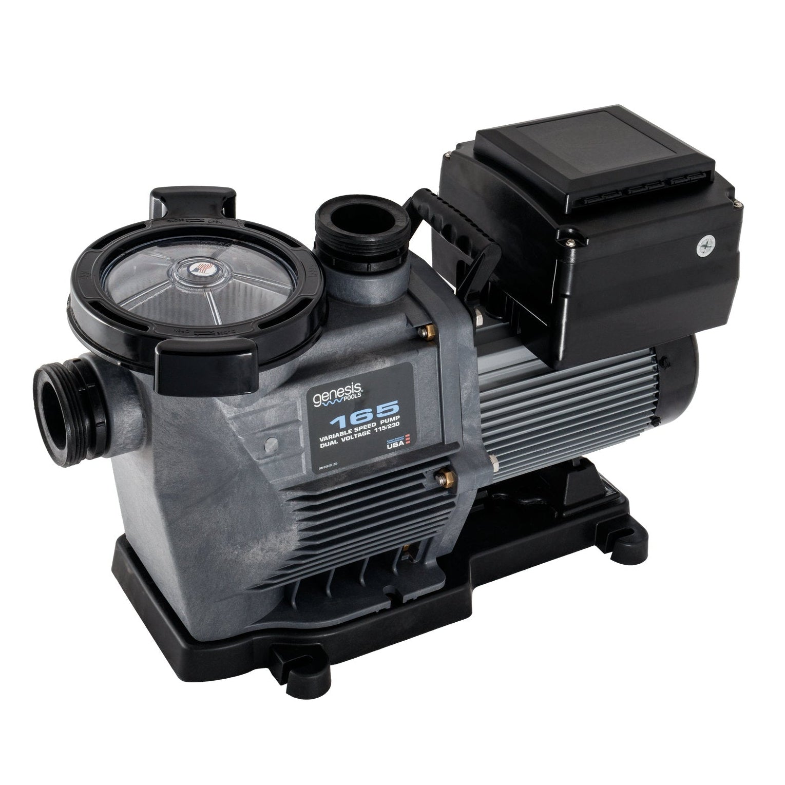 Genesis GPPD165 1.65 THP Variable Speed Dual Volt Pump, 3-Year Warranty
