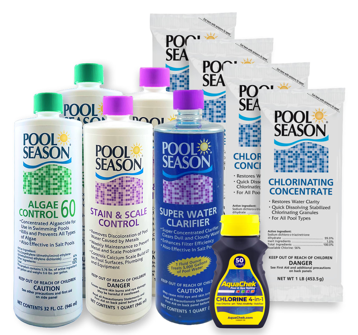Pool Season Spring Pool Opening Start-up Kit, 30K Gallon Pools