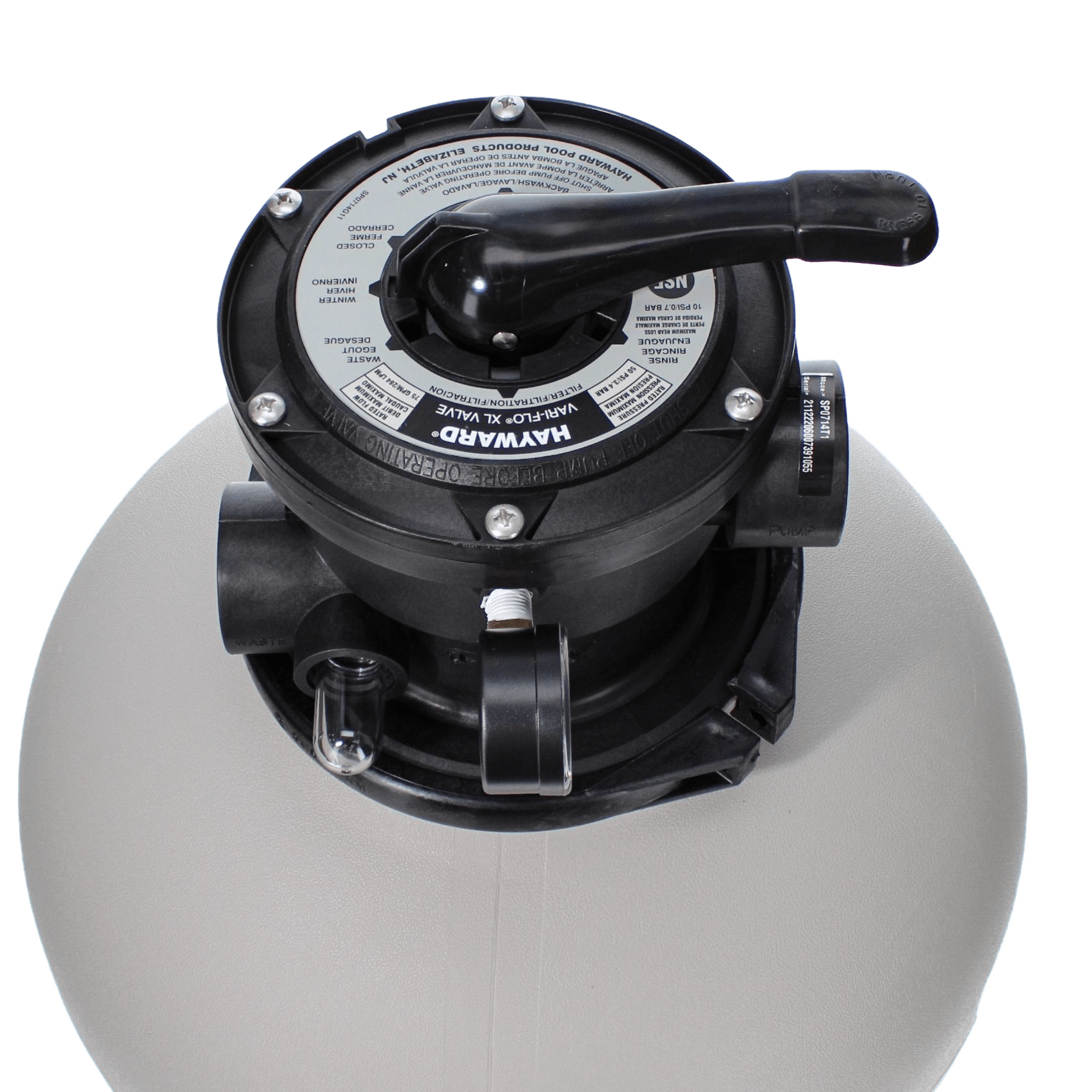 Hayward ProSeries 18" Sand Filter Top Mount | W3S180T