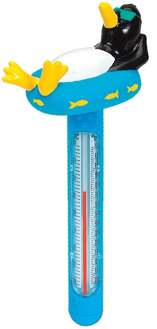 HydroTools Soft Top Penguin Floating Thermometer