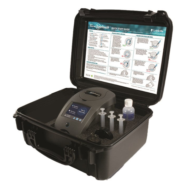 LaMotte WaterLink Spin Touch Mobile Water Testing Lab with Touch Screen