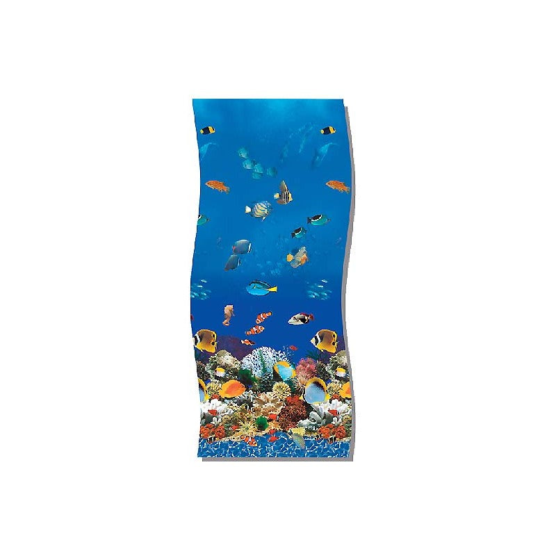 Swimline 24' x 48' Oval Caribbean Overlap A/G Liner, 48-52" Wall | LI2448CFO