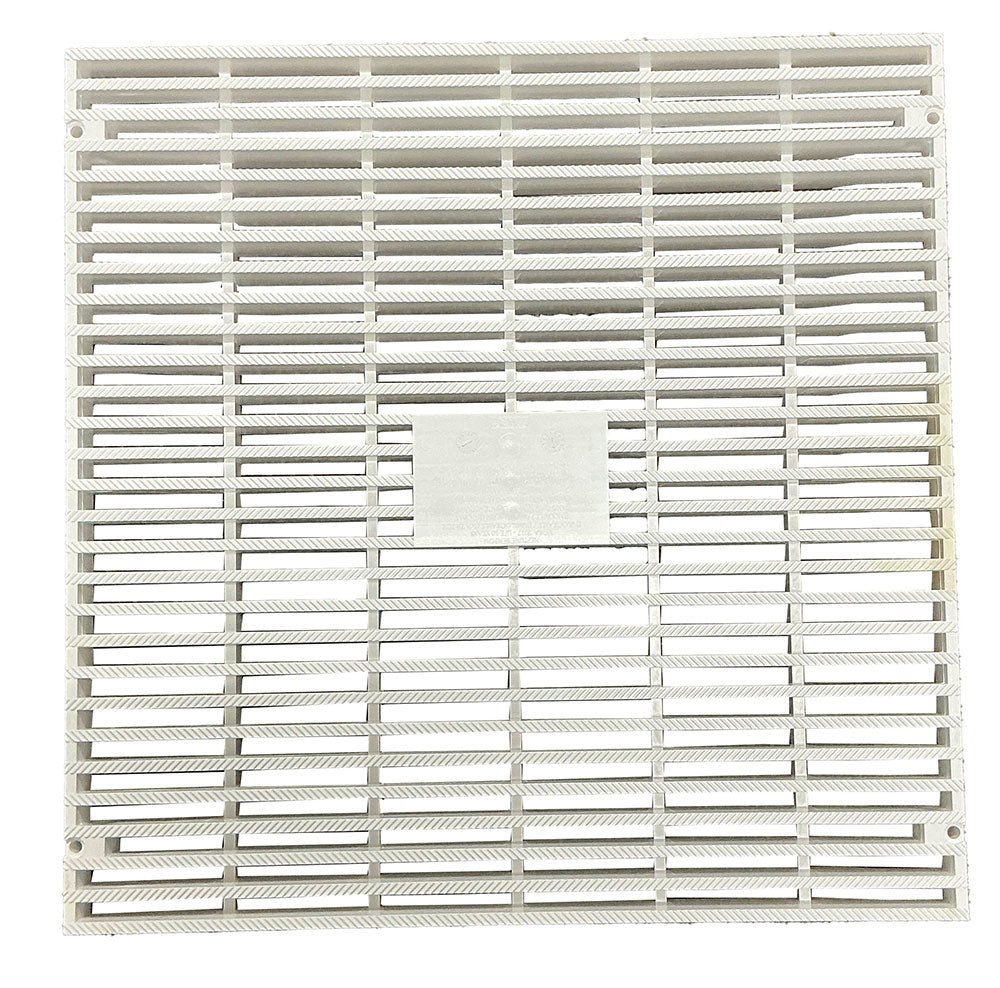 18 x18 Inch Molded Flat Main Drain Cover - Cover Only