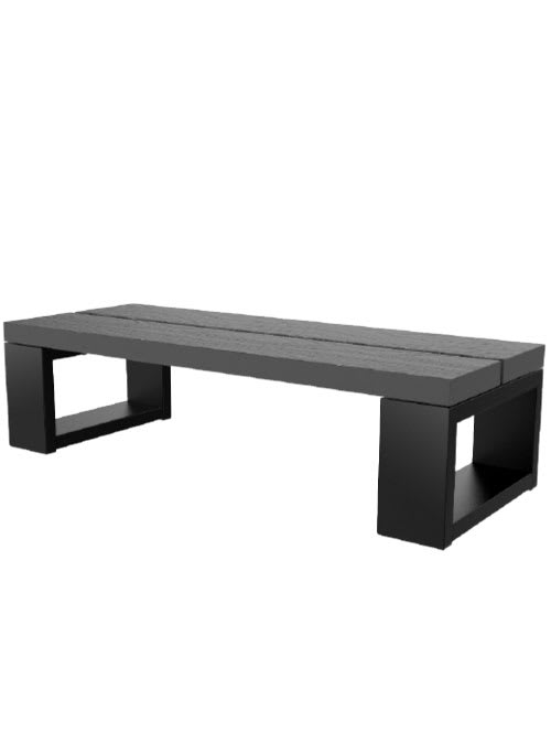 Life Essentials Spa Step with Black Aluminum Frame