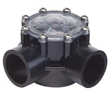 Ocean Blue 90 Degree Straight Check Valve 2" x 2.5"