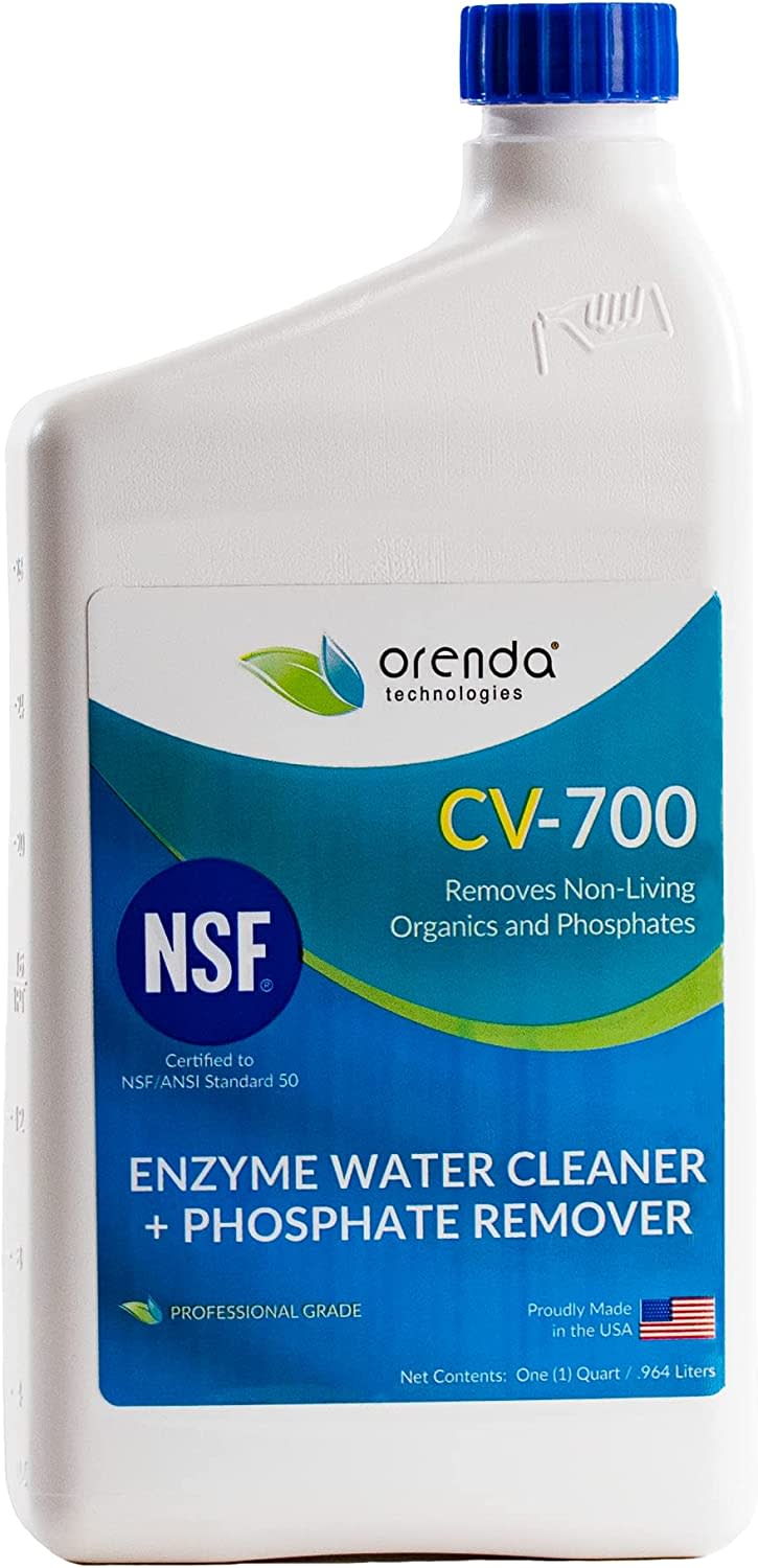 Orenda CV-700 Catalytic Enzyme Water Cleaner & Phosphate Control, 1 Qt Bottle