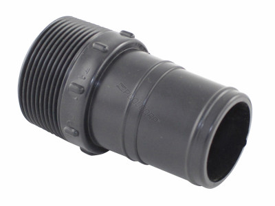 Pentair 1.5" MPT Tagelus Tapered Hose Adapter, 711006Z