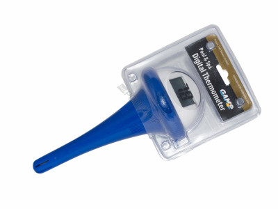 GAME Floating Digital Pool /Spa Thermometer with LCD Screen Blue, 14900-6PDQ-E-01
